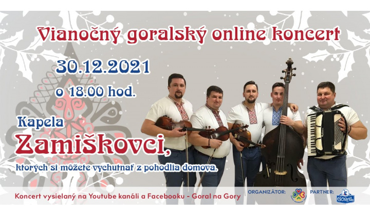 Vianočný goralský online koncert 30.12.2021